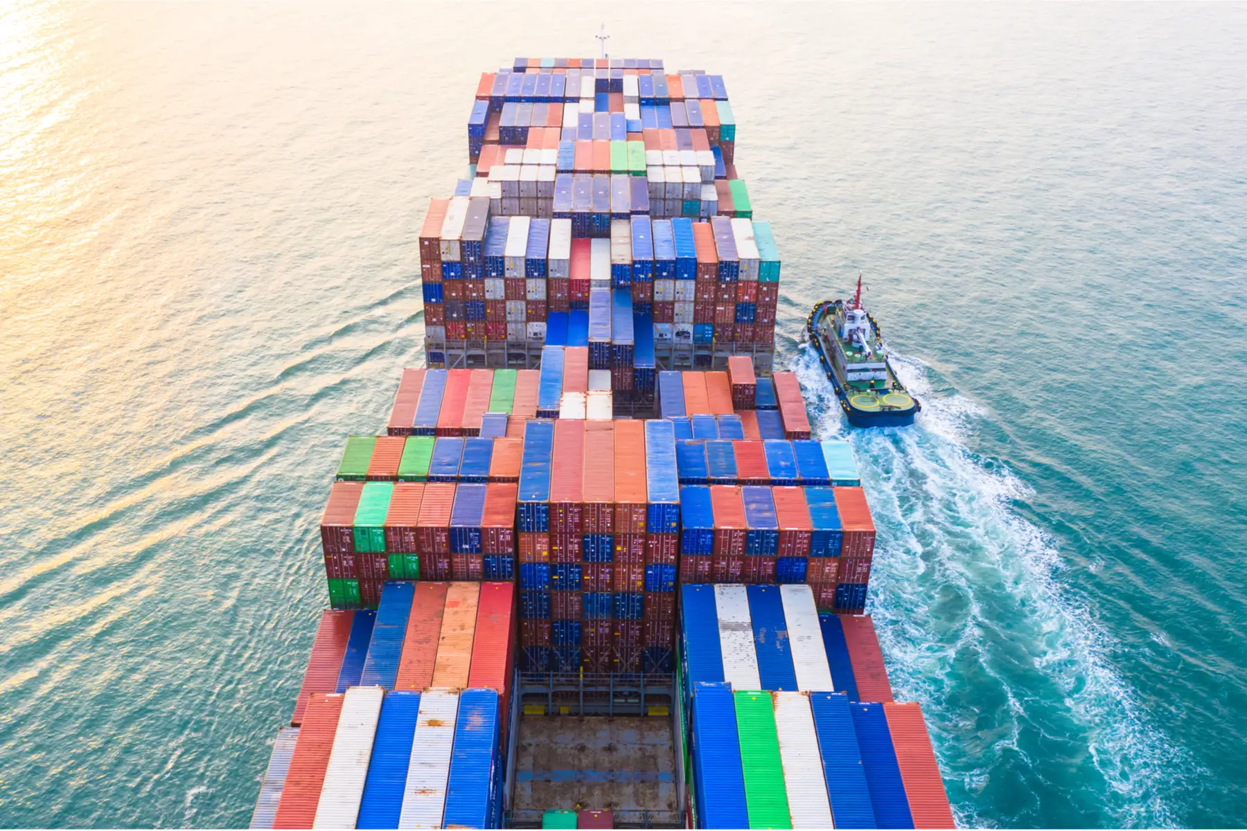cargo ship at sea, UAE