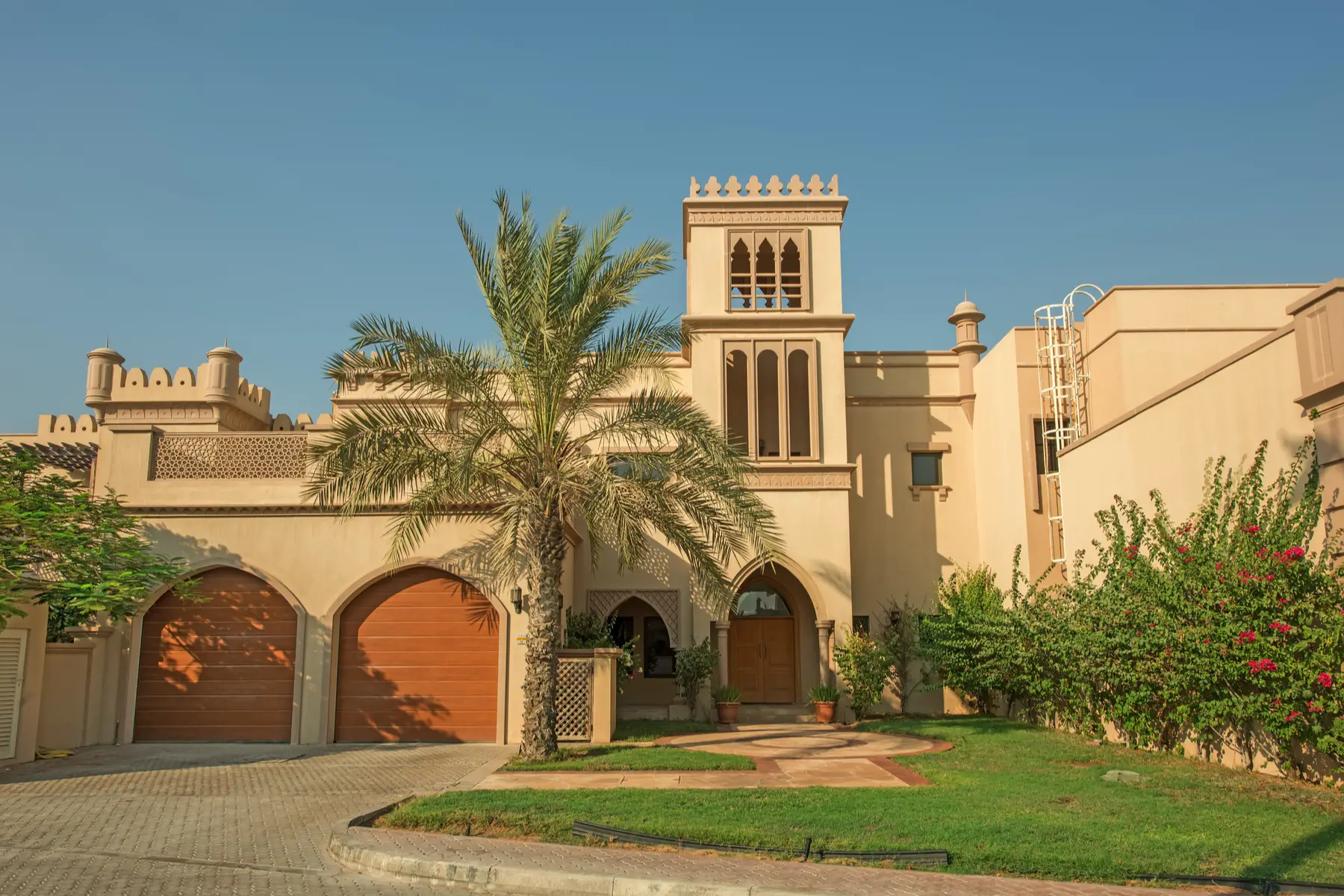 Typical villa in the UAE