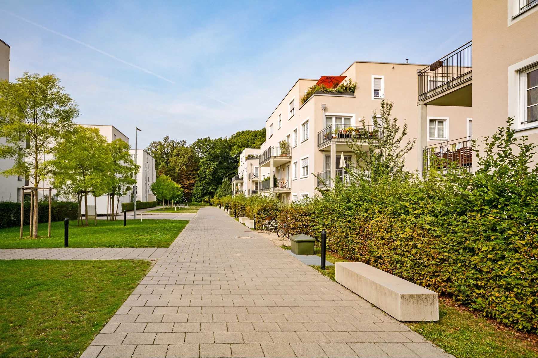 residential area in austria