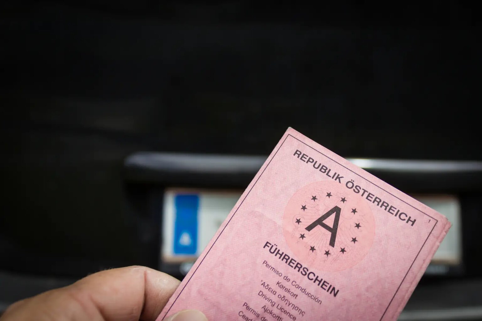 Austrian driving license
