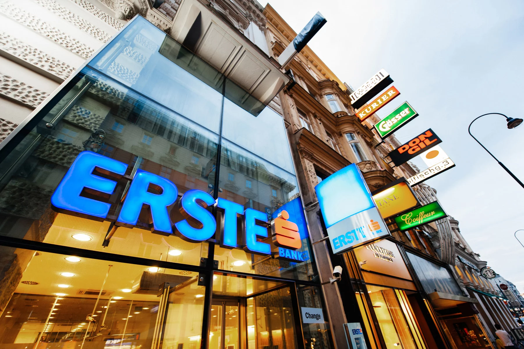 Erste Bank branch in Vienna