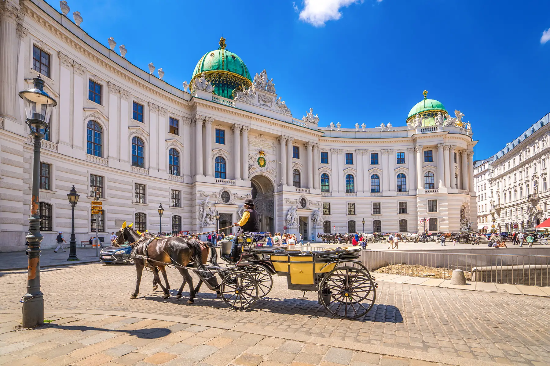 The Hofburg in Vienna
