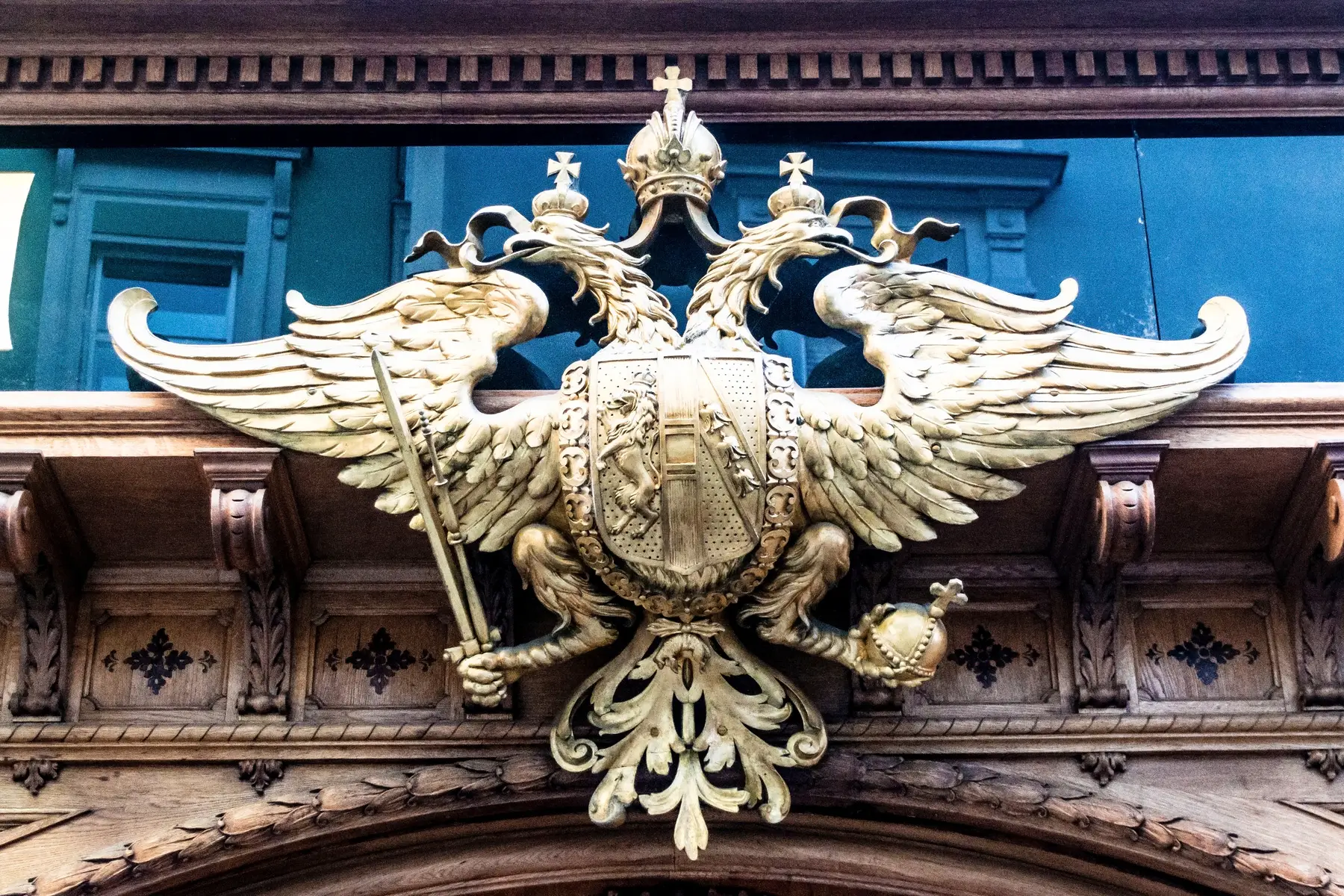The House of Habsburg coat of arms
