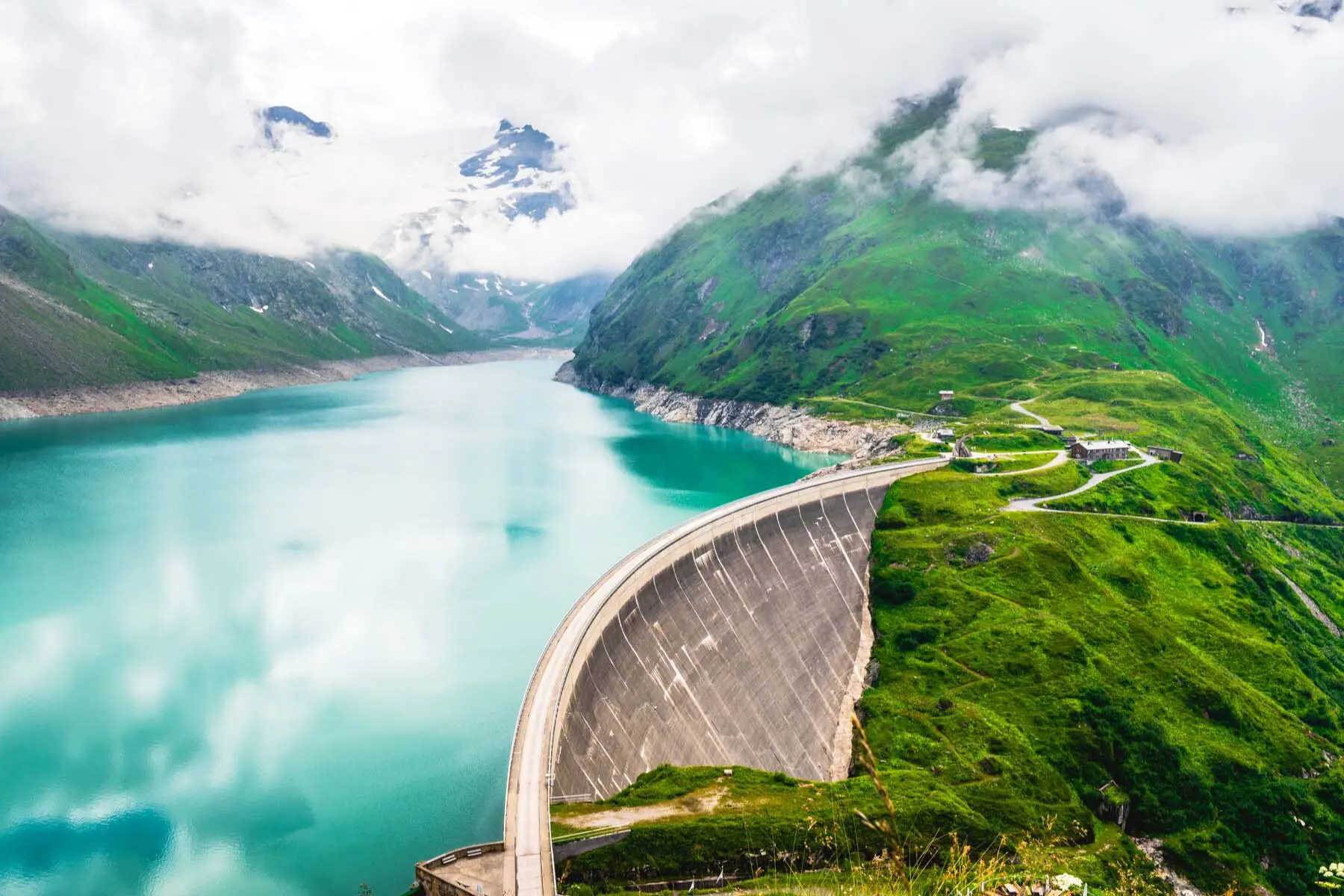 Hydroelectric dam in Austria