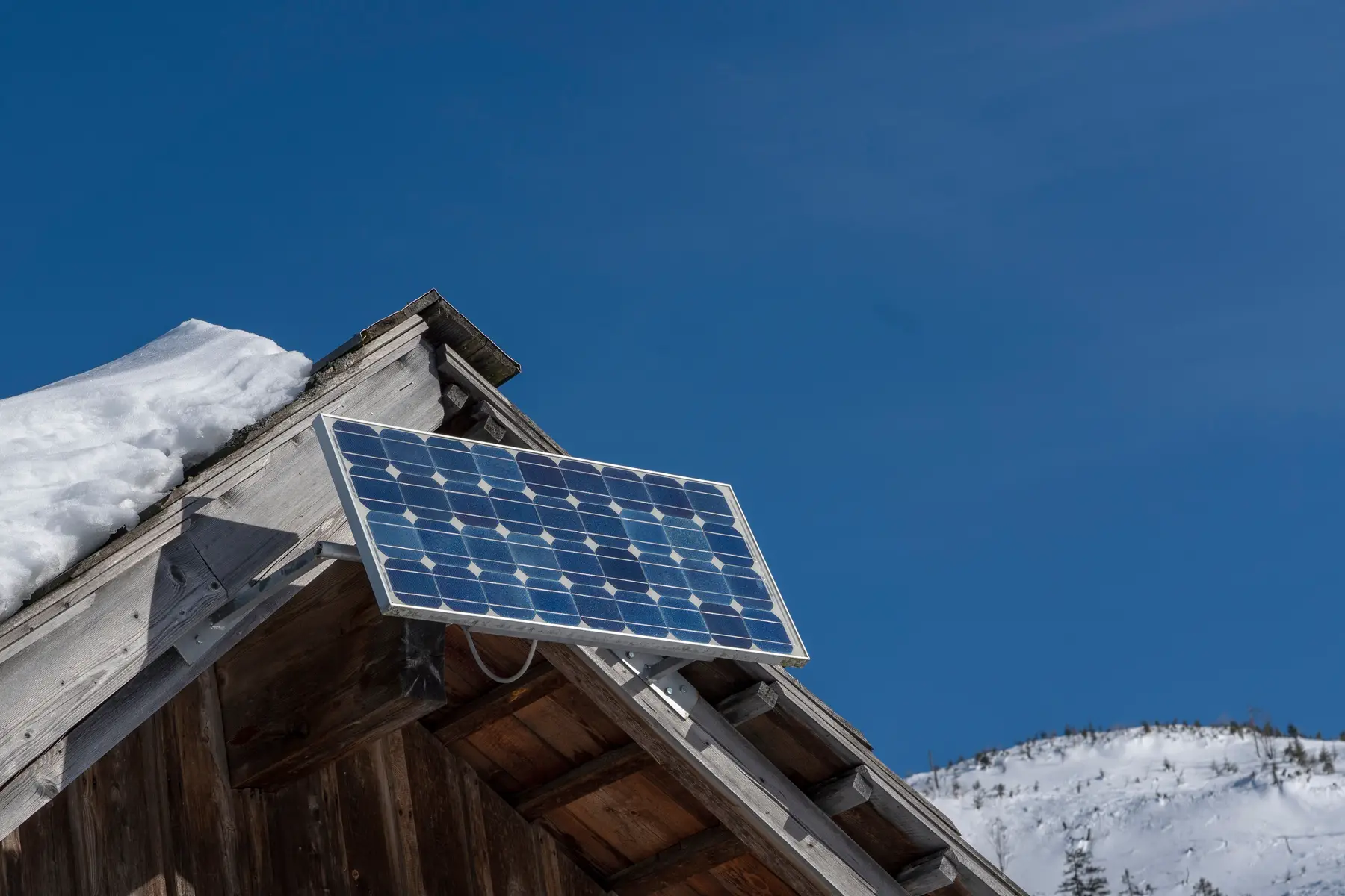 Solar panel in Austria