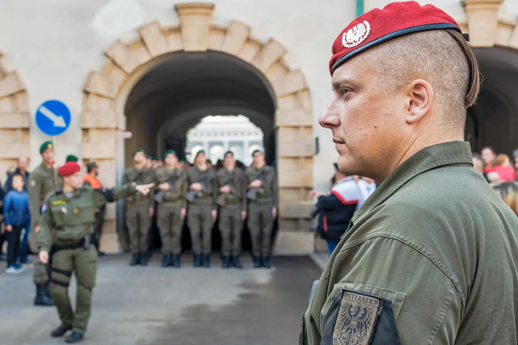 military parade vienna