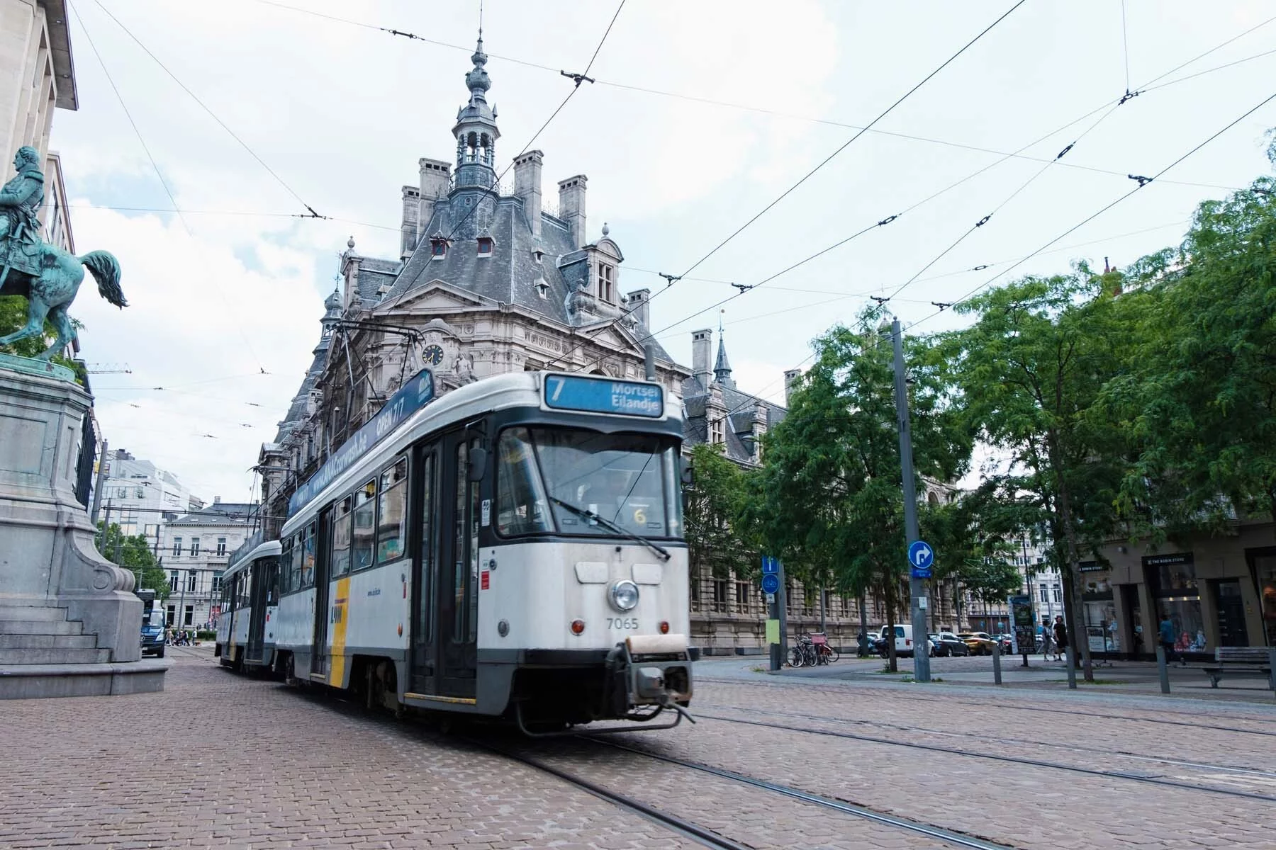public transport Belgium - Antwerp tram