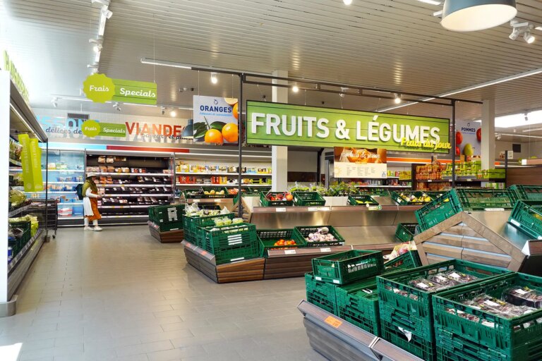 Belgium supermarket