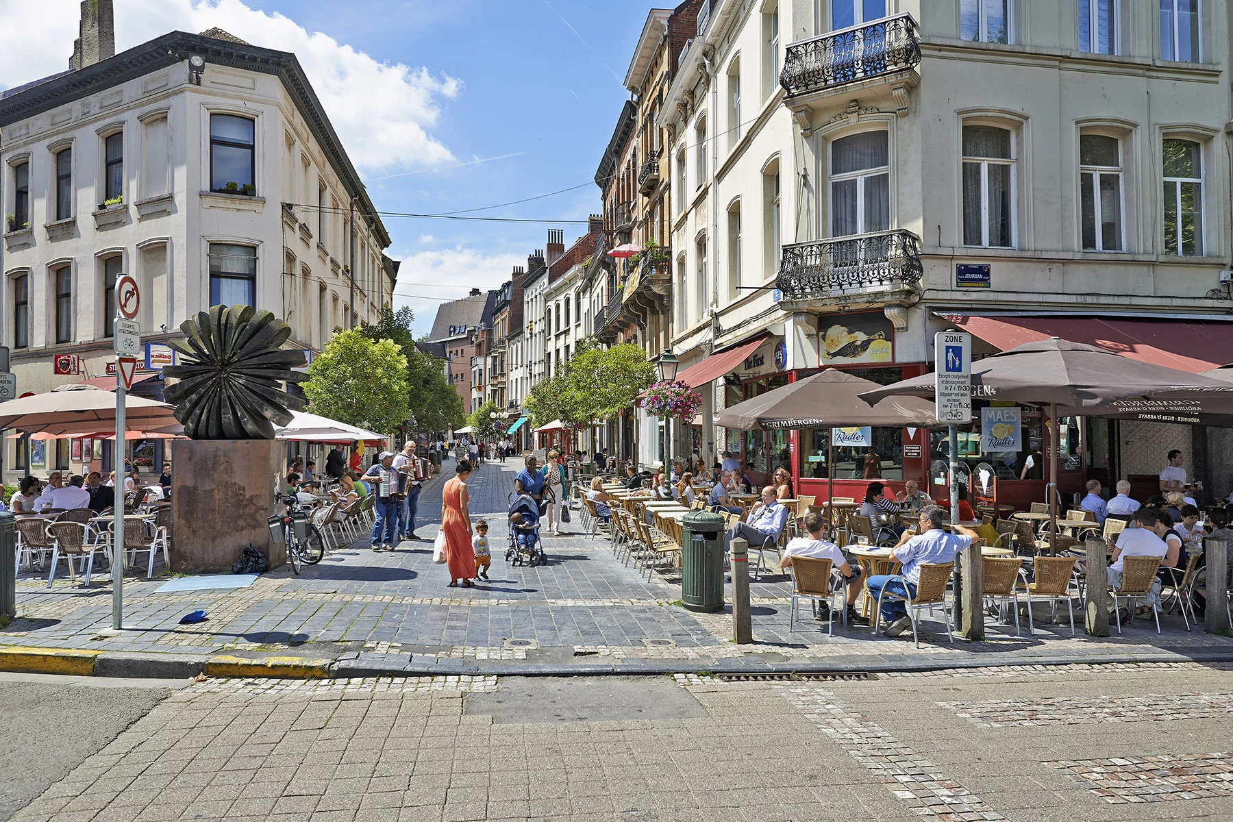 Etterbeek, one of the main neighborhoods of Brussels