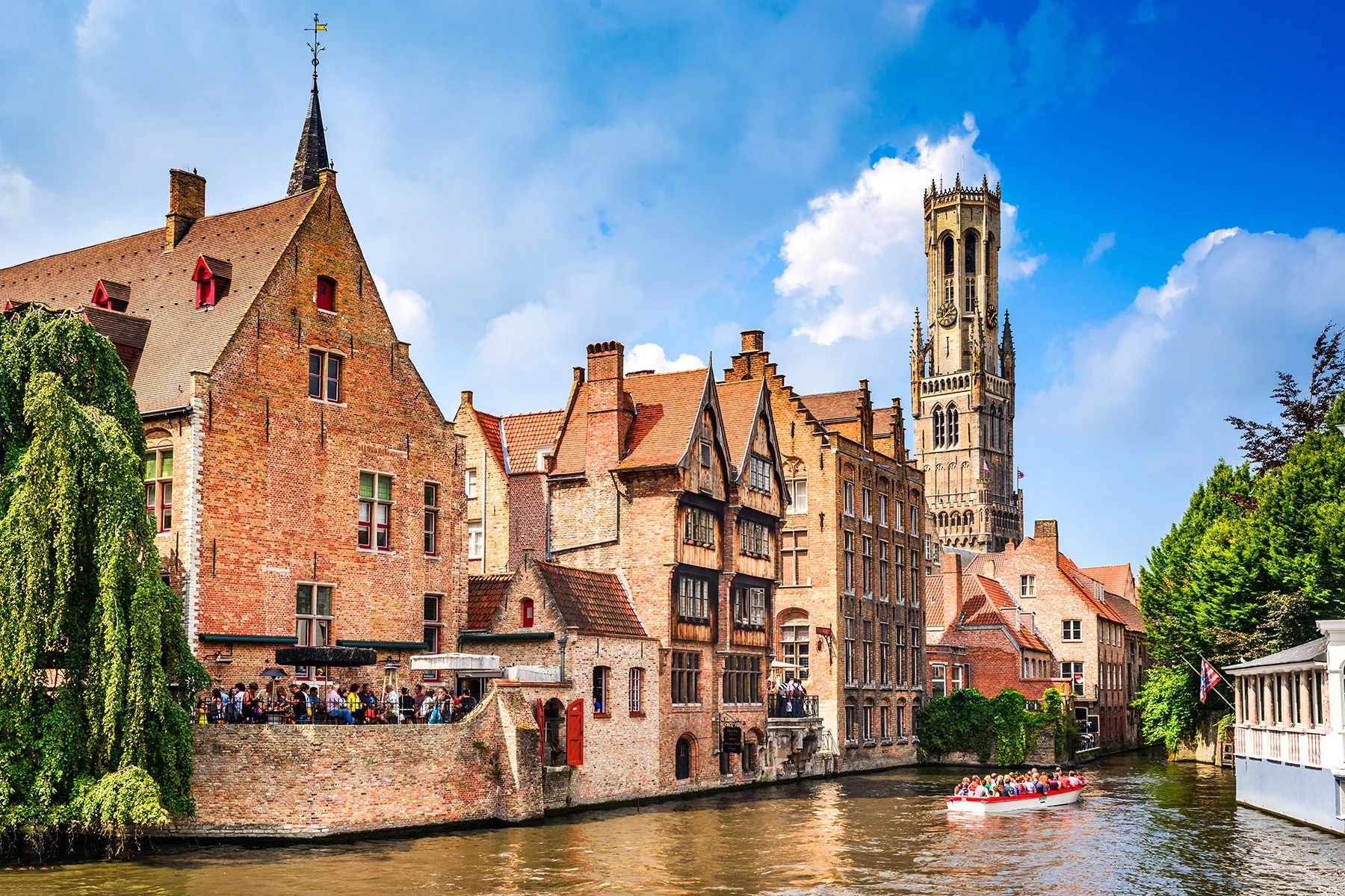 A canal in Bruges