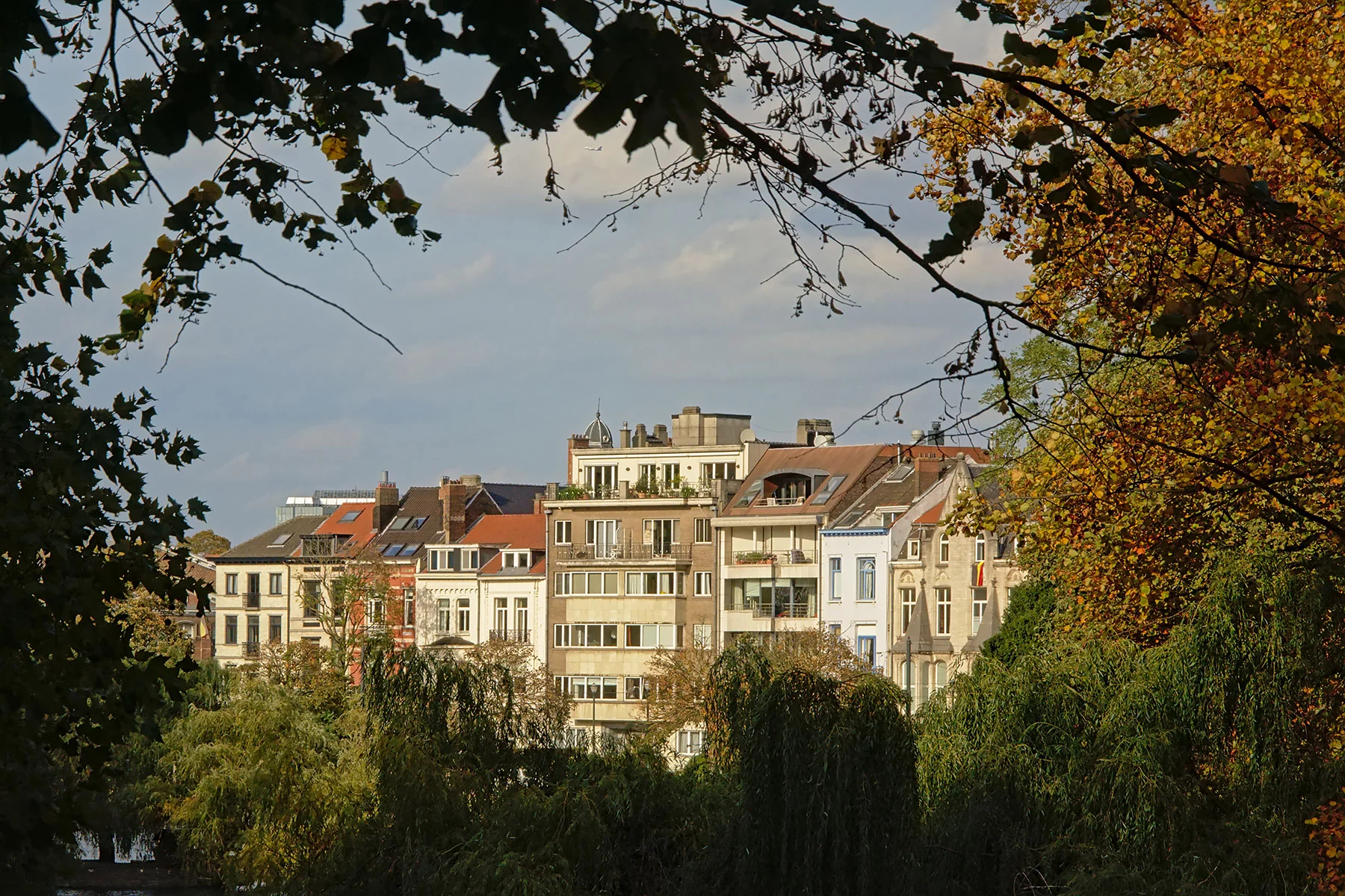 Typical houses in Ixelles