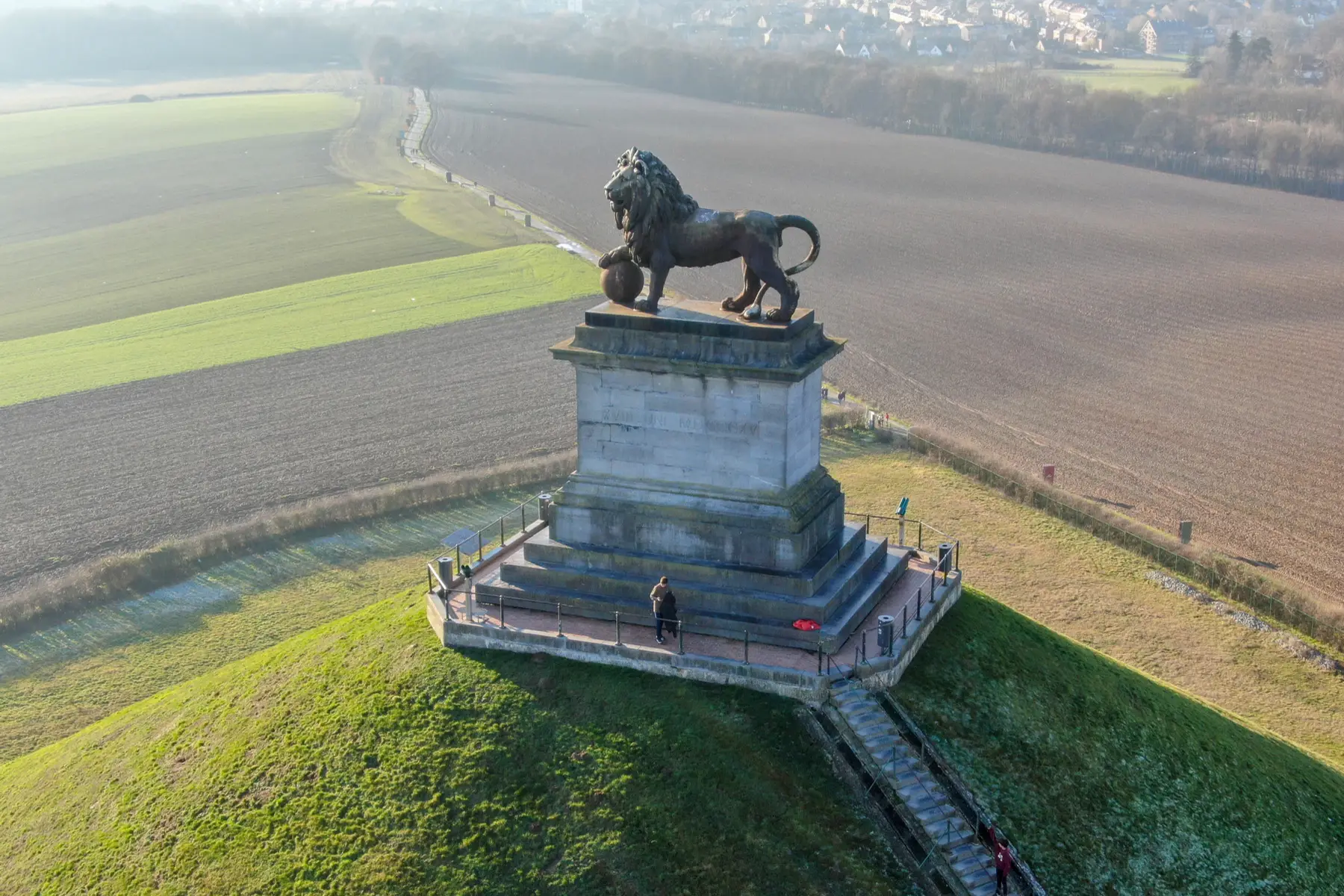 Lion's Mound in Waterloo