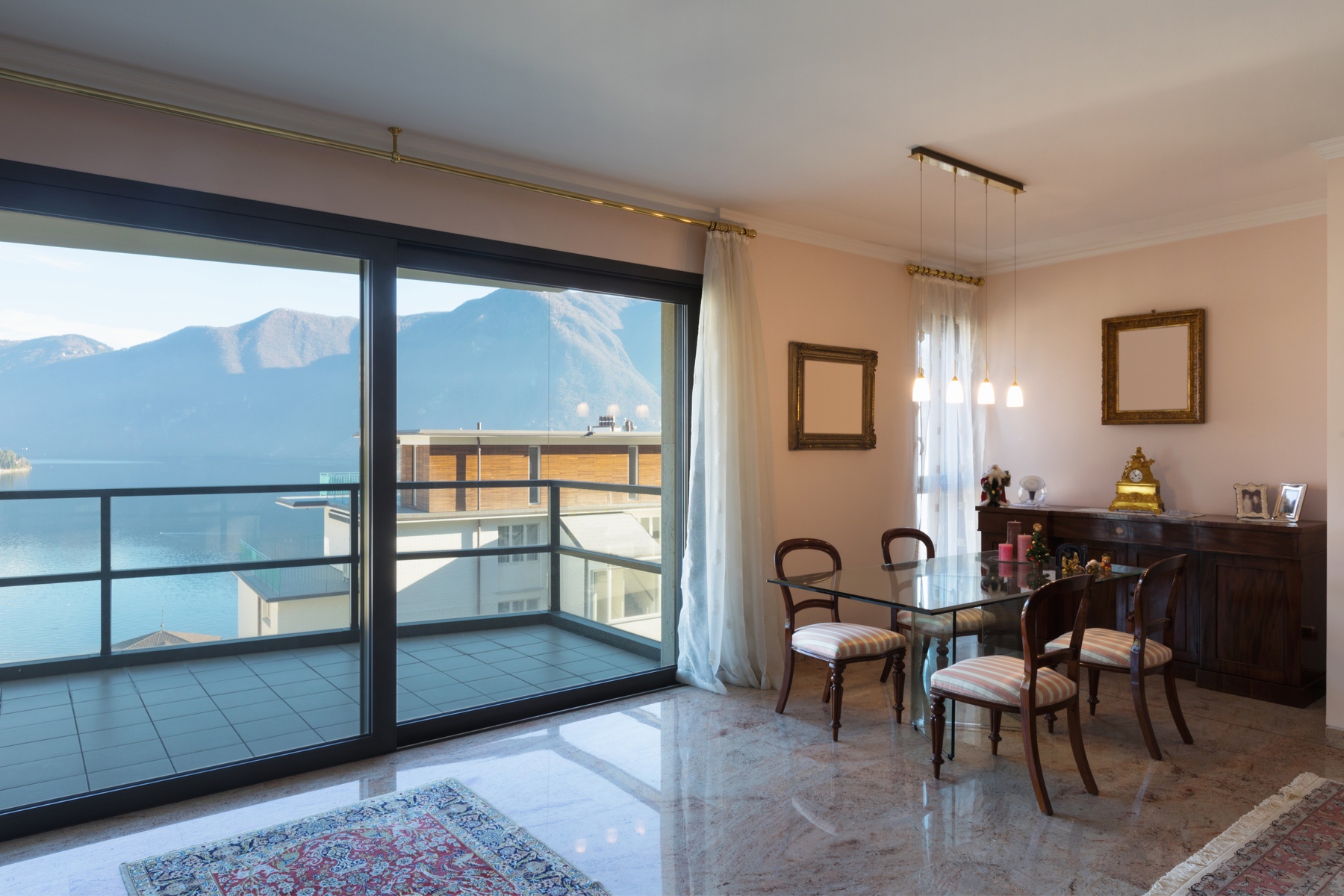 Apartment interior in Lugano