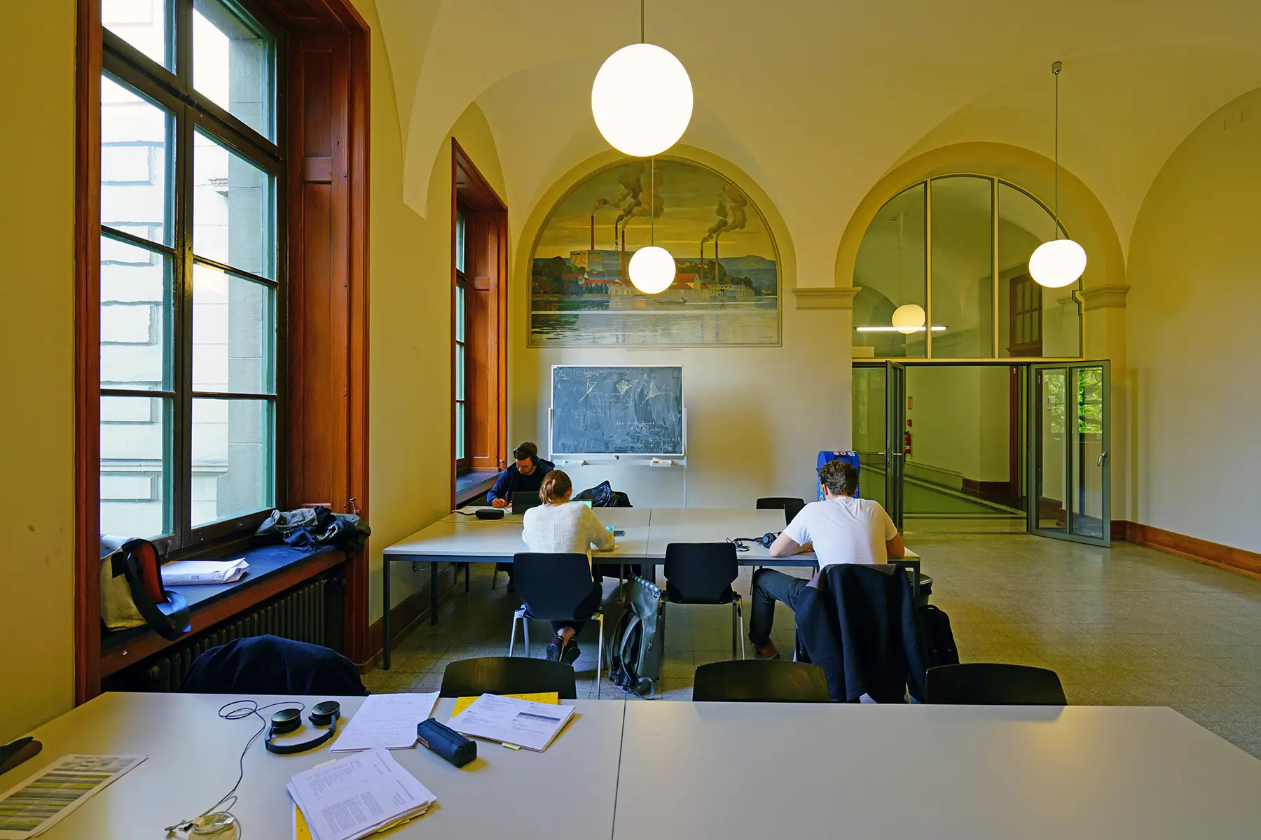 A study area at ETH Zürich