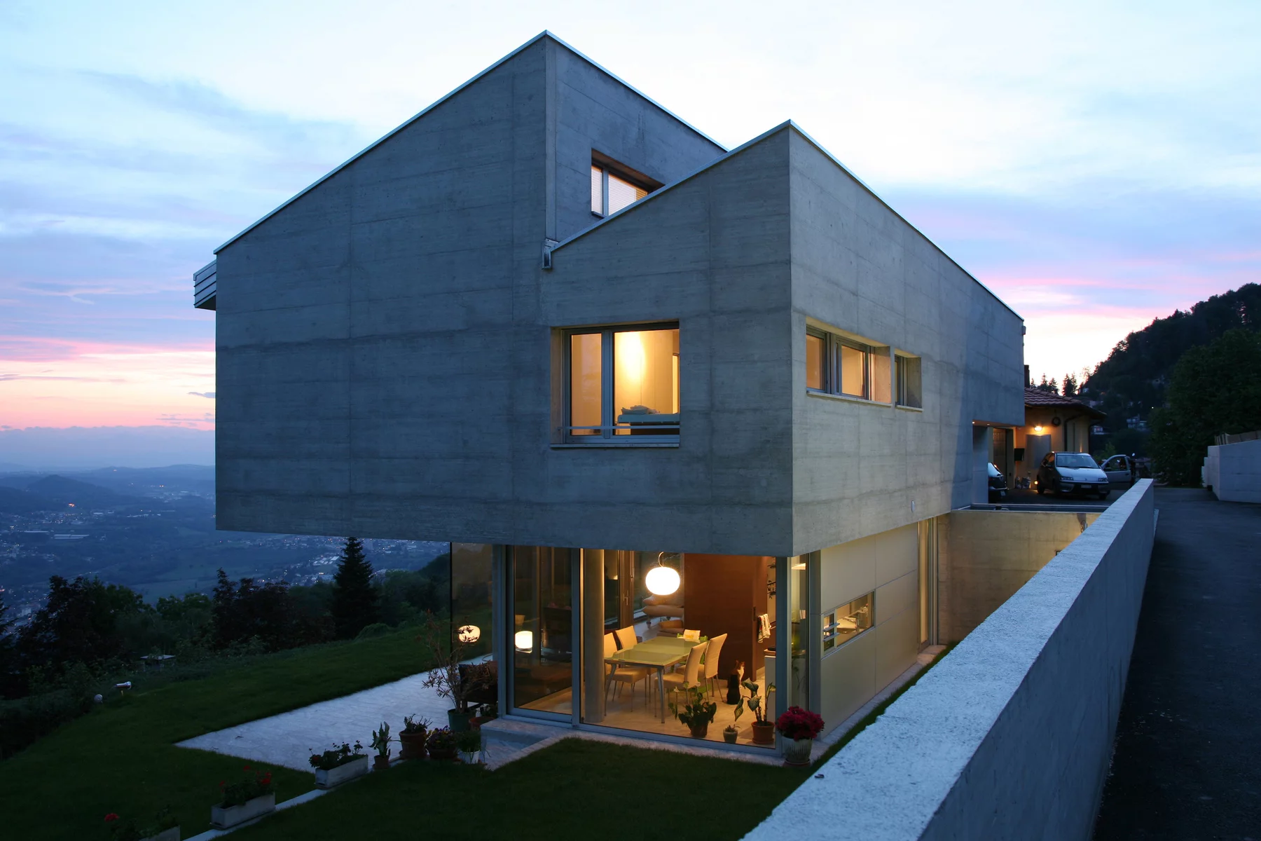 Modern Swiss house