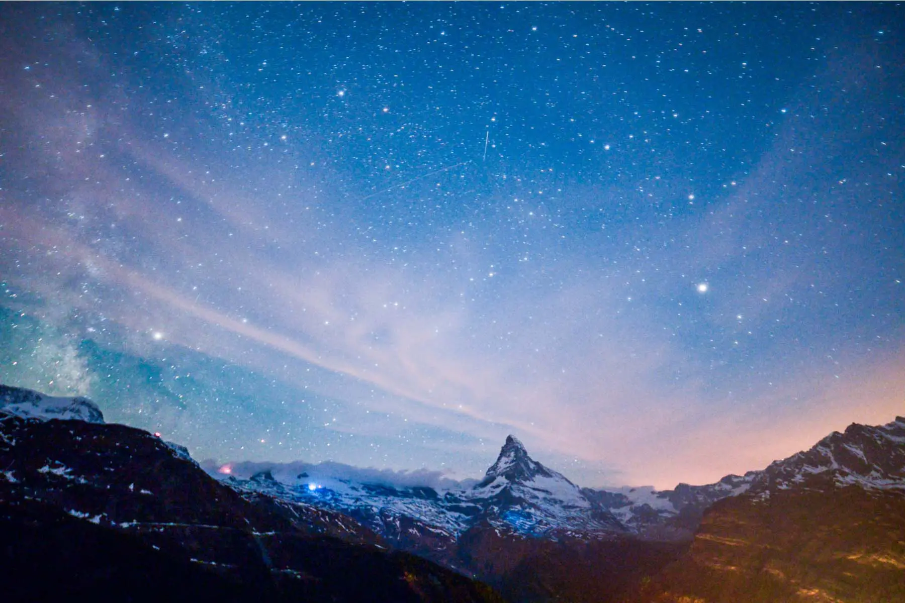 Stargazing in Zermatt