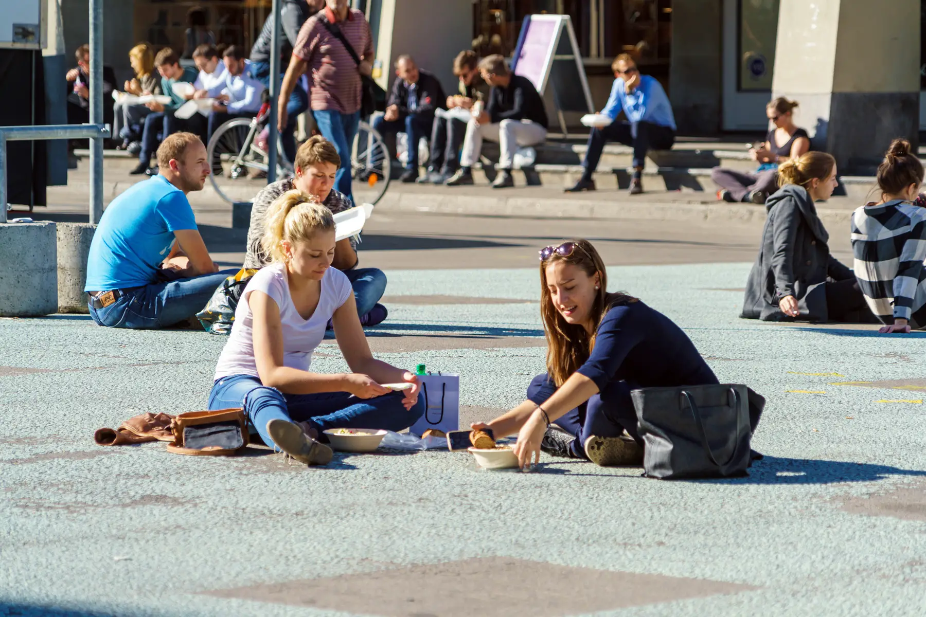 University students in Switzerland