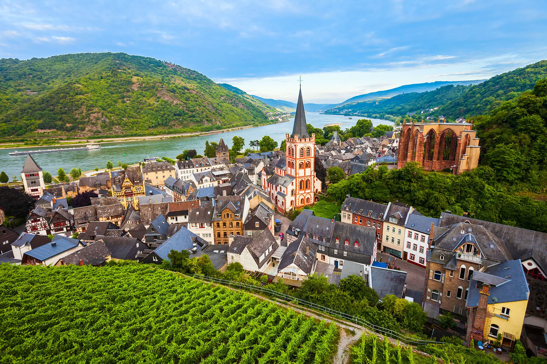 The village of Bacharach