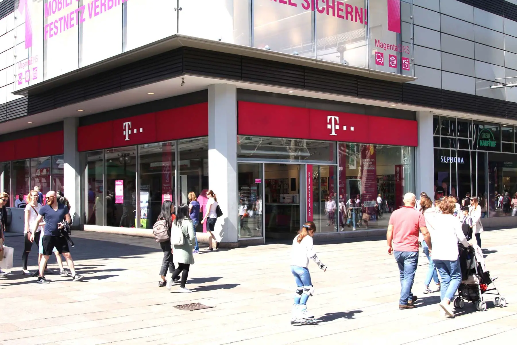 internet in Germany - Telekom shop