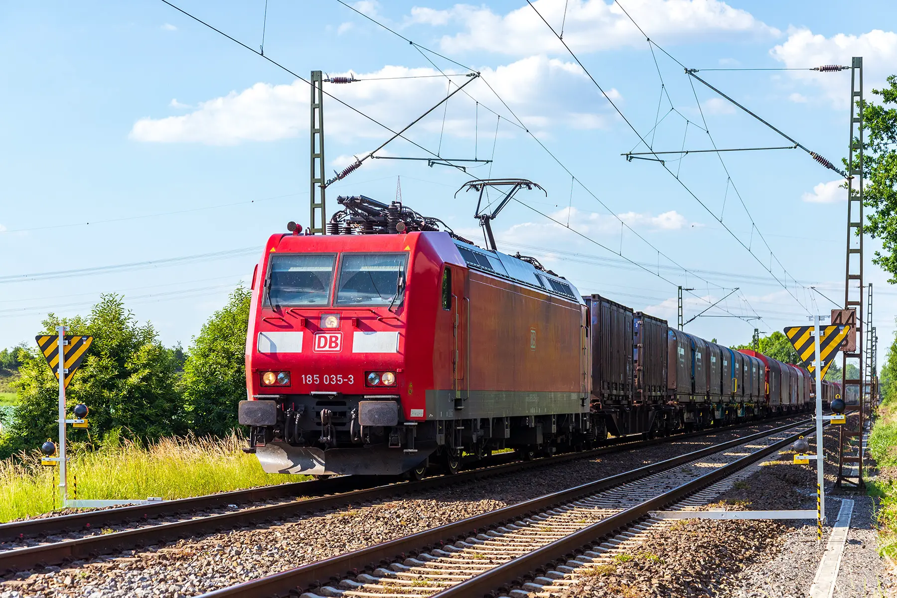 German freight train