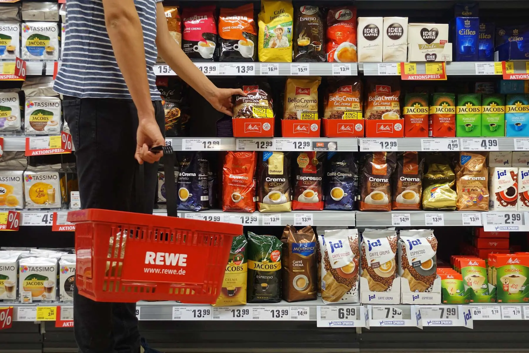 rewe supermarkets germany