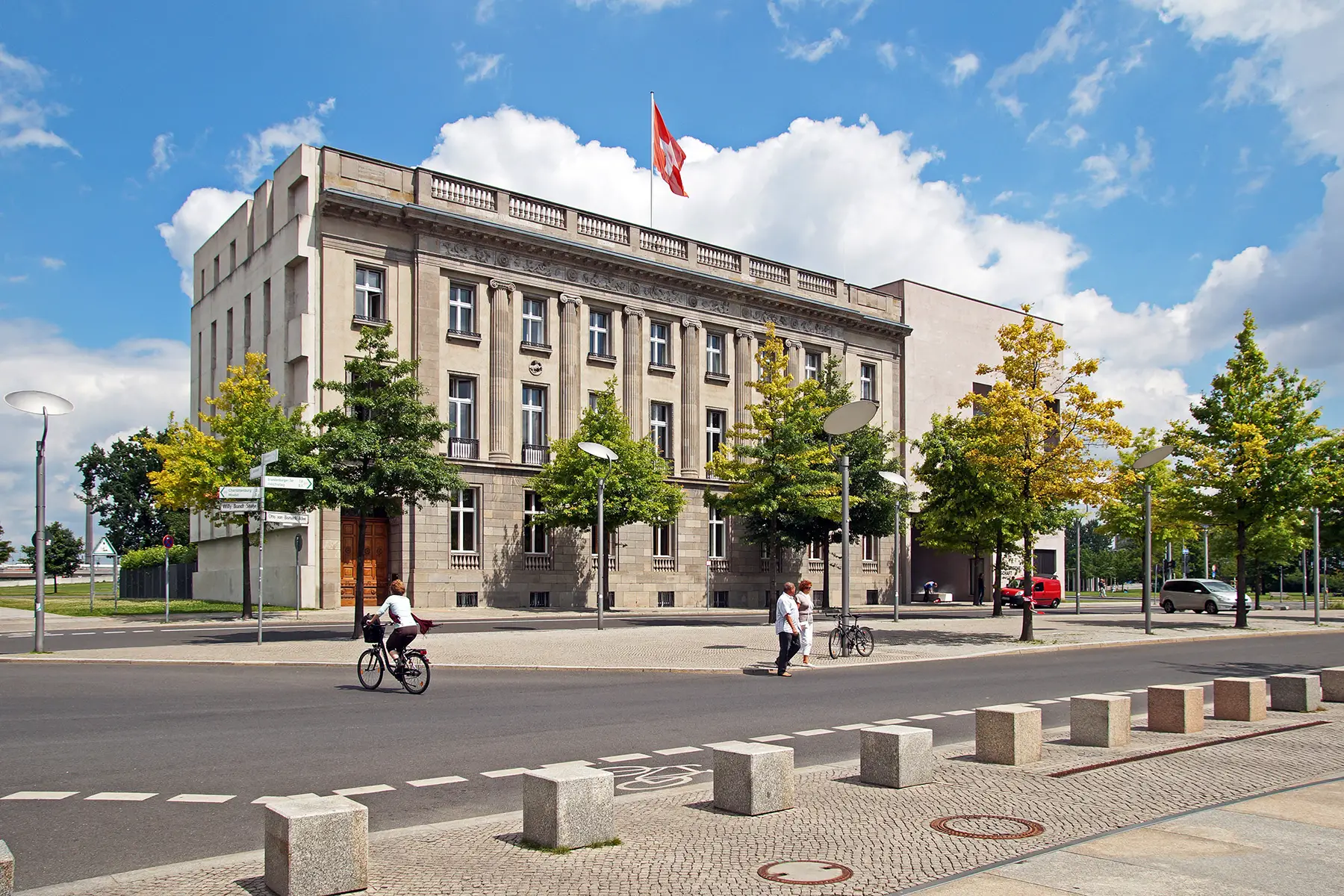 The Swiss Embassy in Berlin, Germany