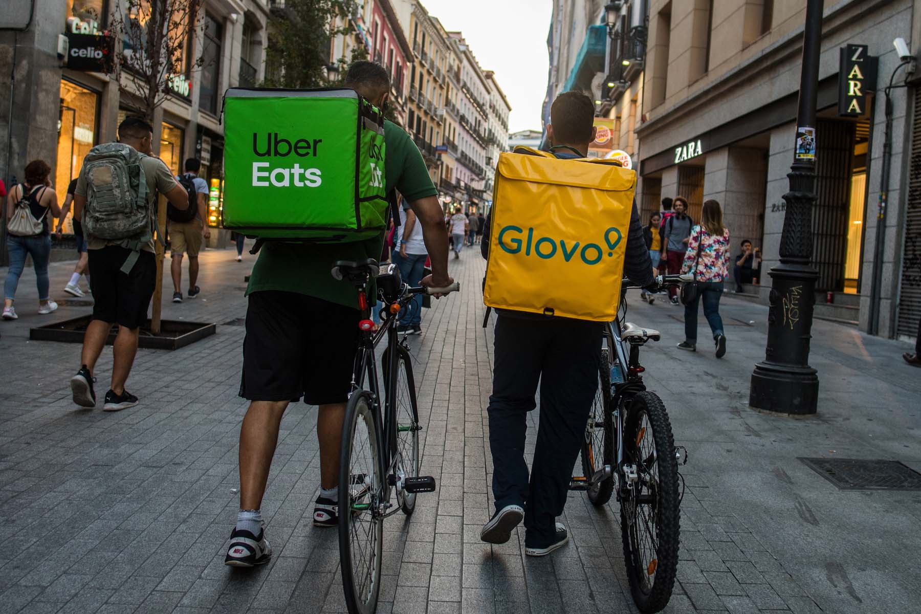 delivery apps Spain