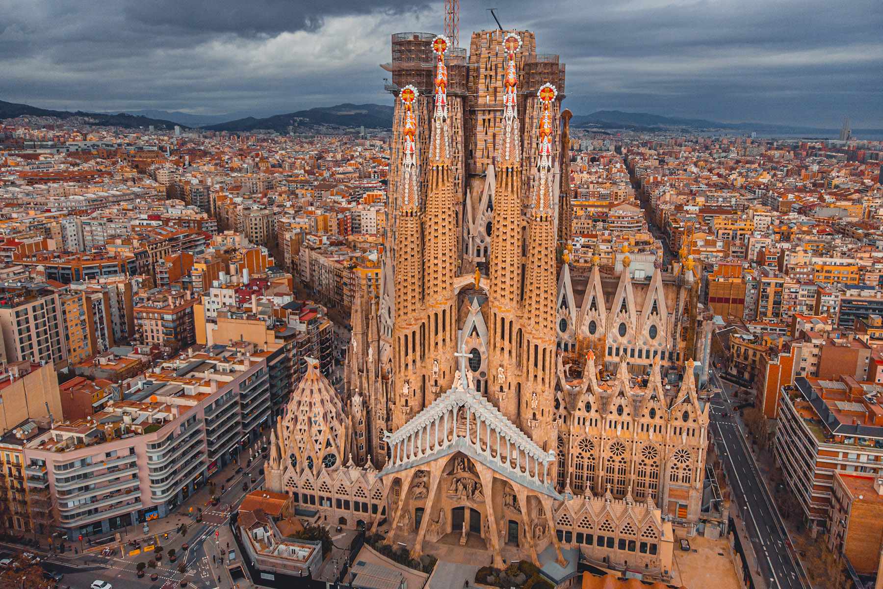 Antoni Gaudí's Sagrada Família in Barcelona
