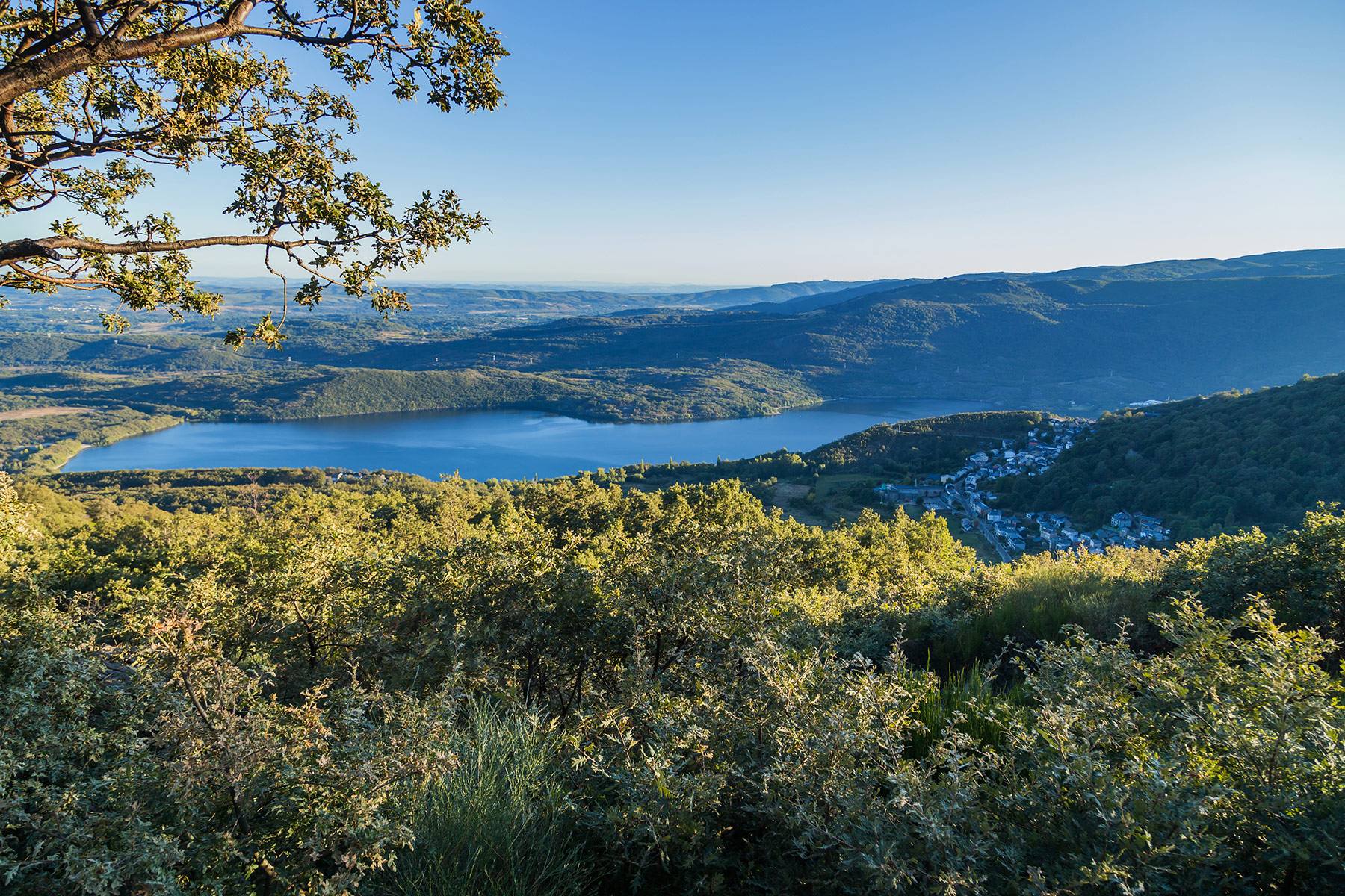 View of Lago de Sanabria