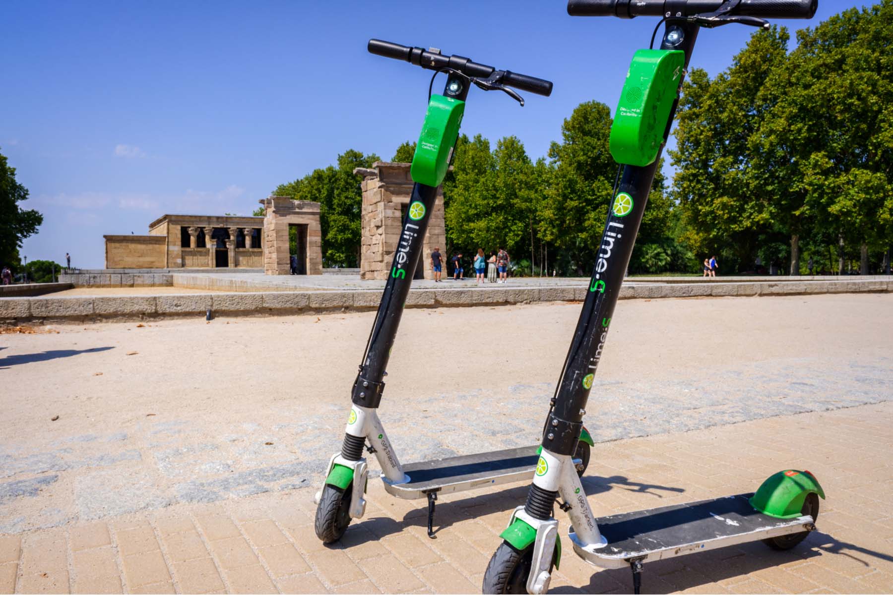 lime scooters Madrid