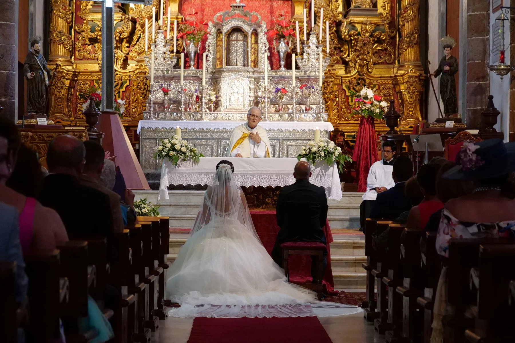 Religious wedding in Spain