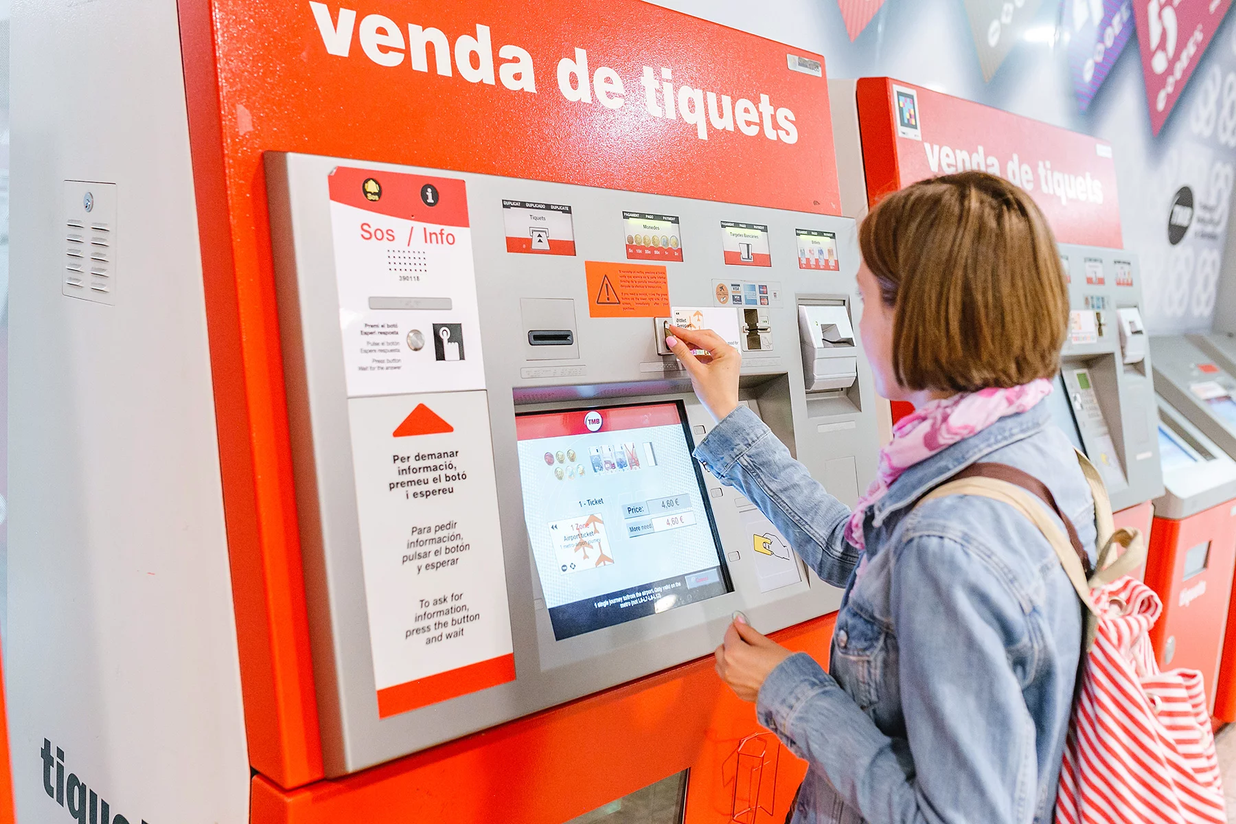 Buying train tickets in Spain