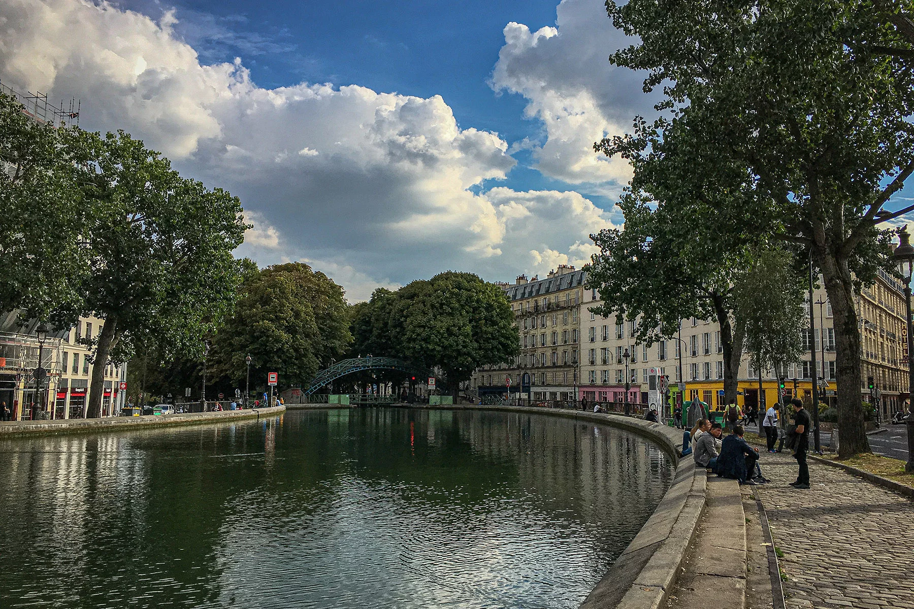 The Canal Saint Martin in the 12th arrondissement, by Vince Duque