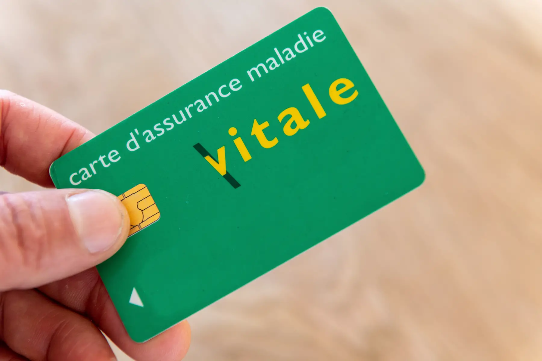 carte vitale, the health insurance card for children in France