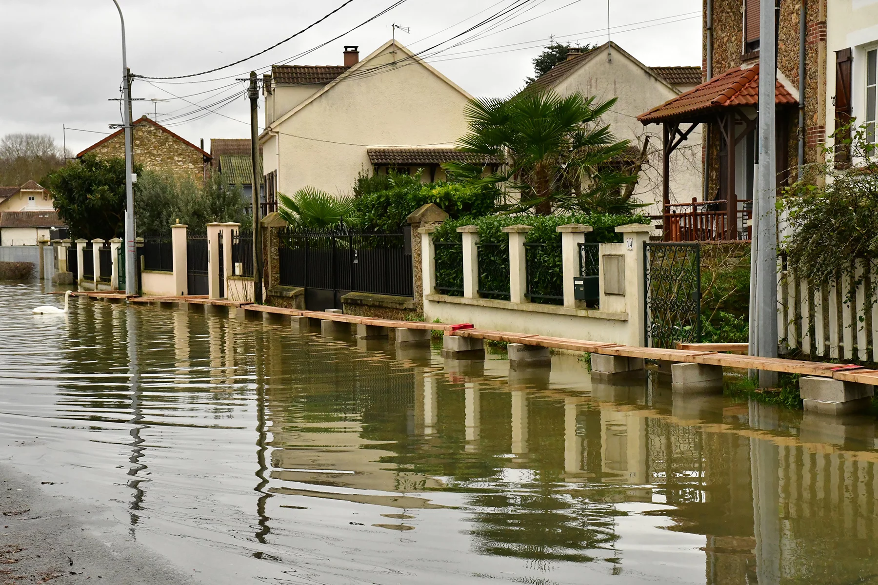 A flood in France