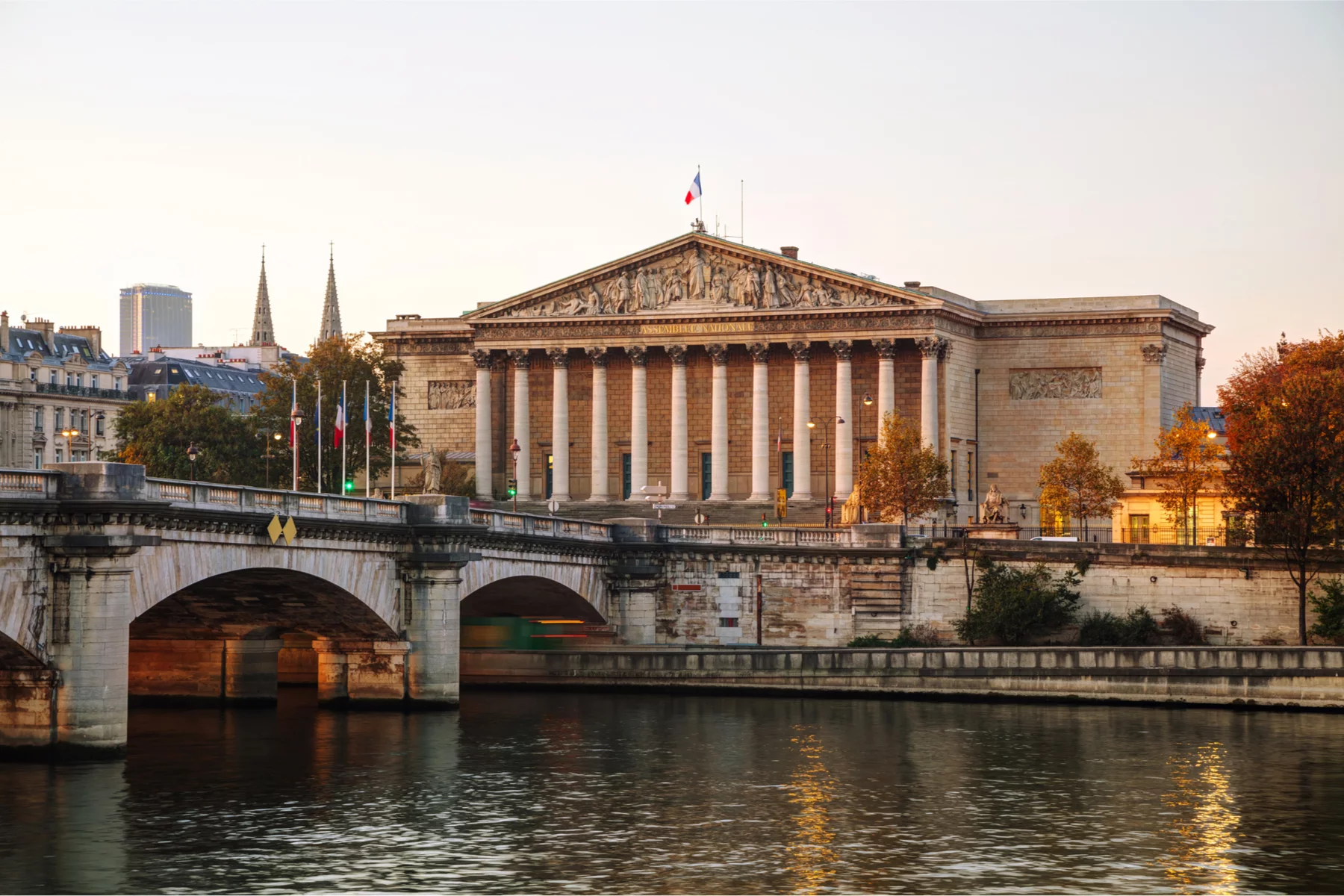 Palais Bourbon in Paris