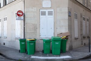 Trash and recycling in France
