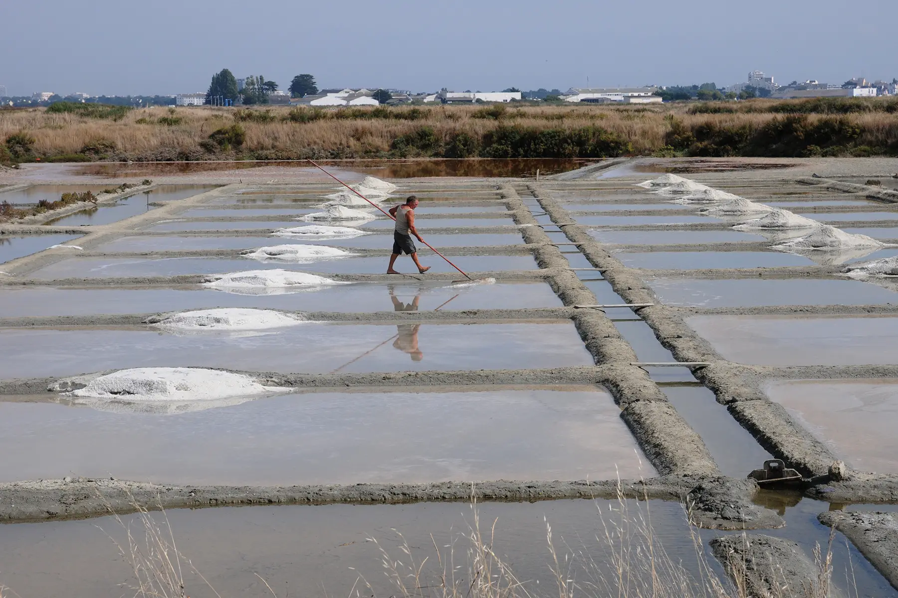 Salt production in Guérande
