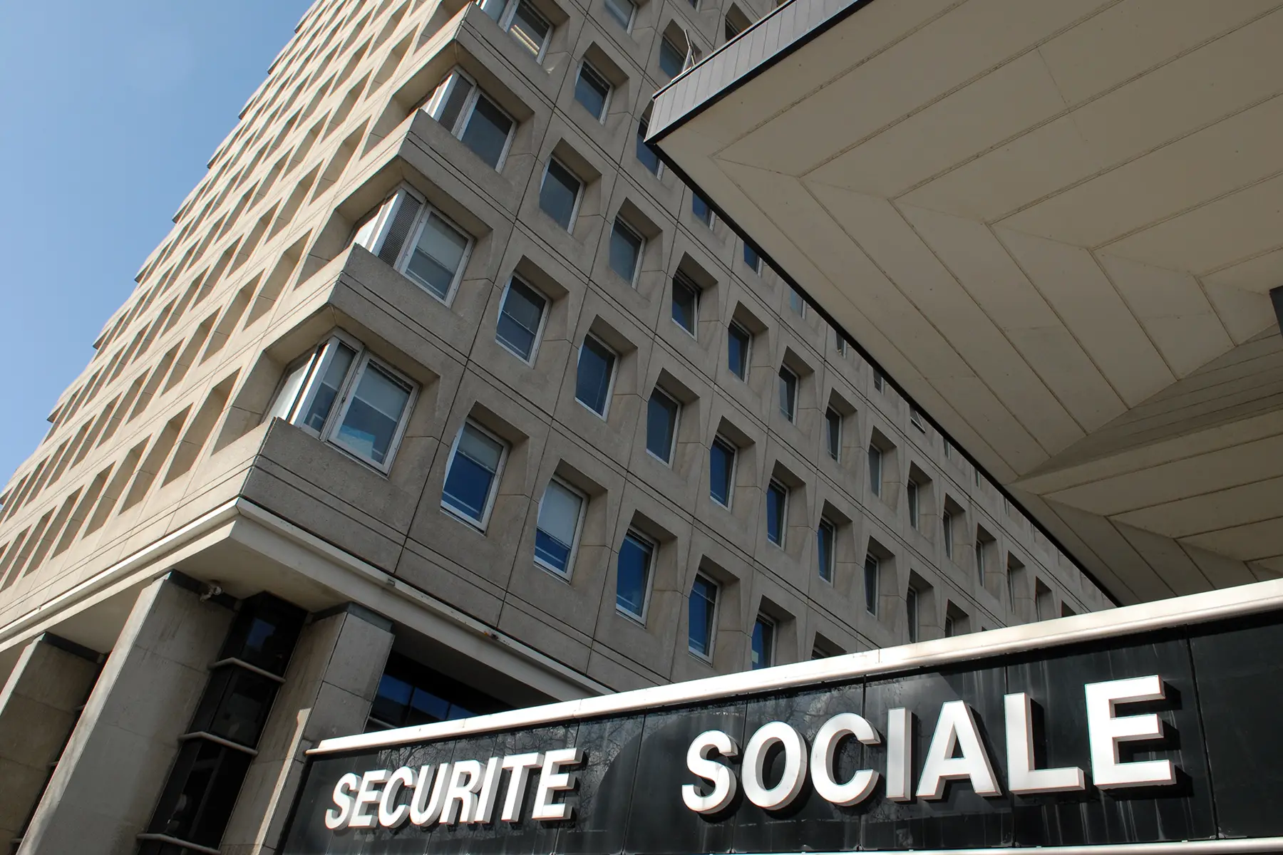 Social security building in Brittany