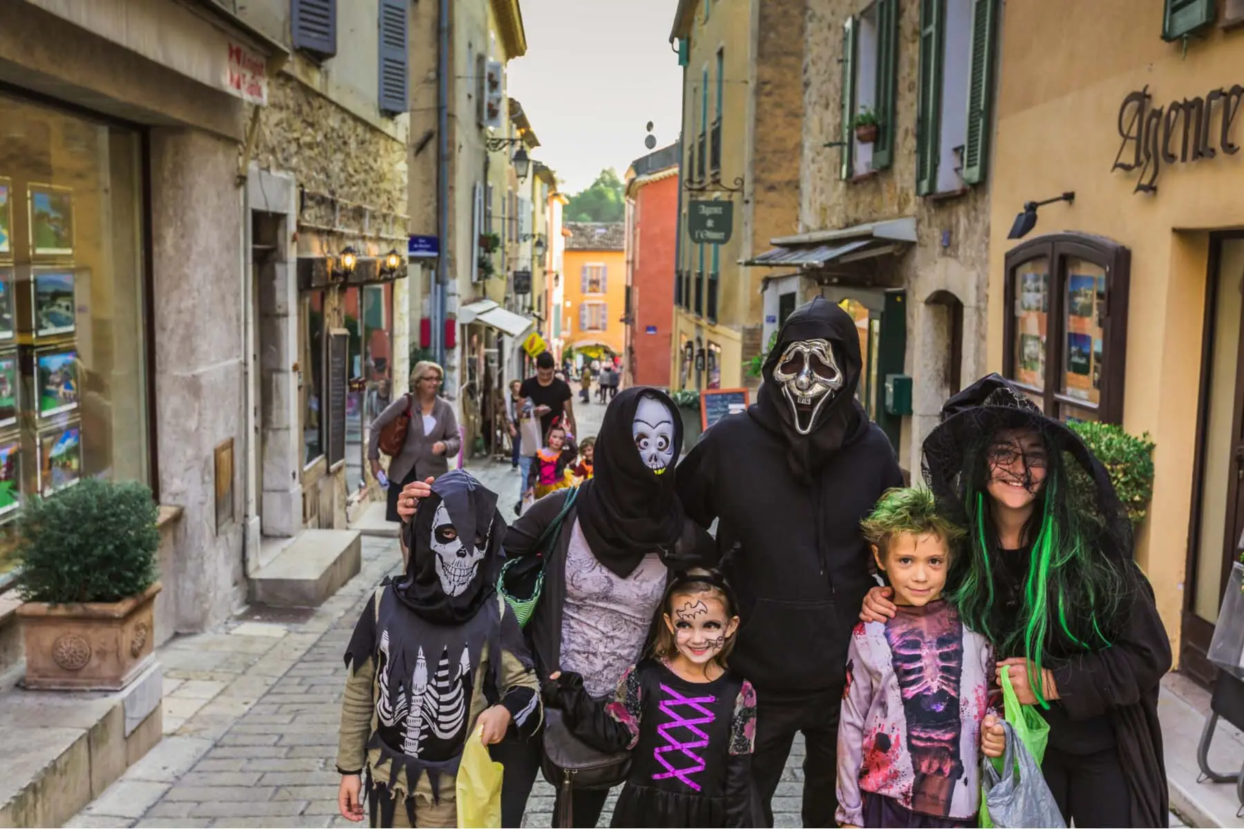 trick or treating in France