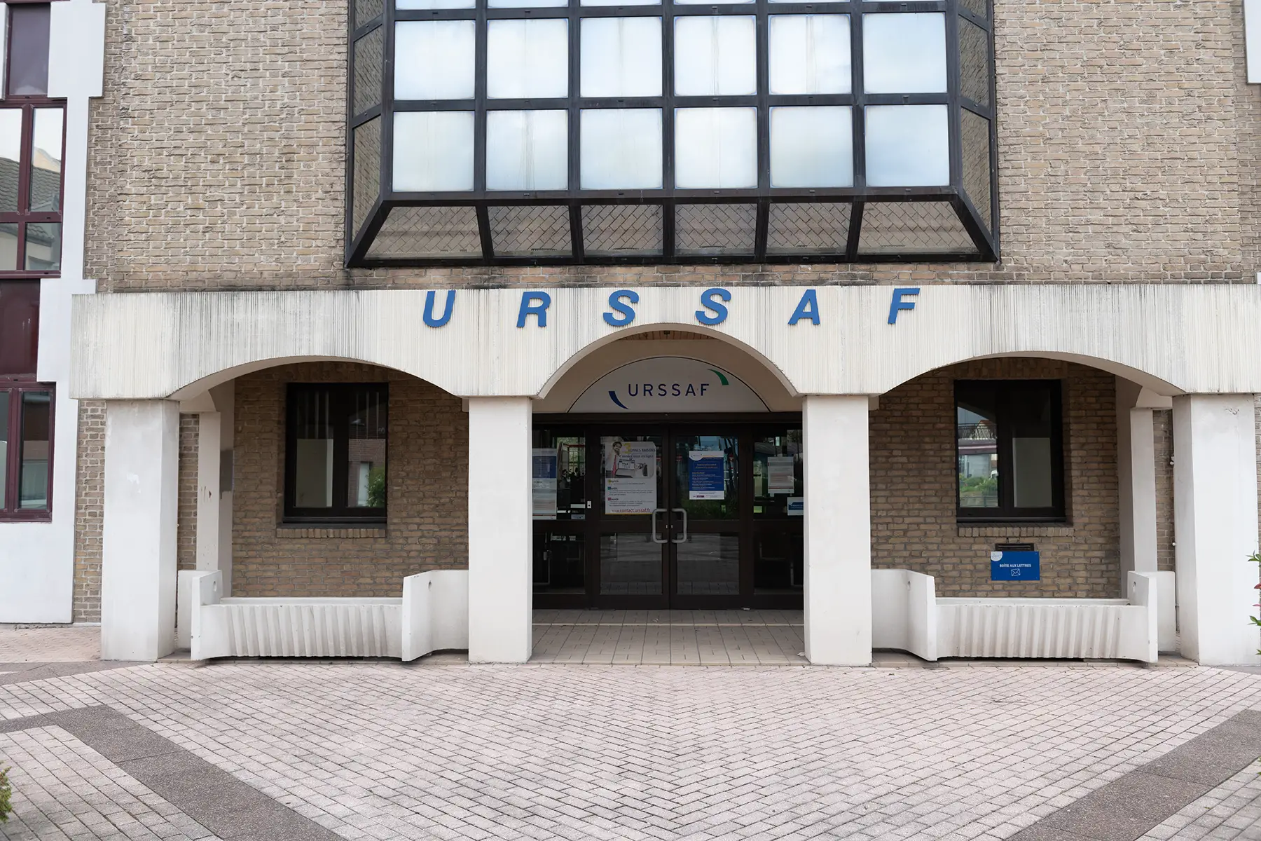 Urssaf building in Calais