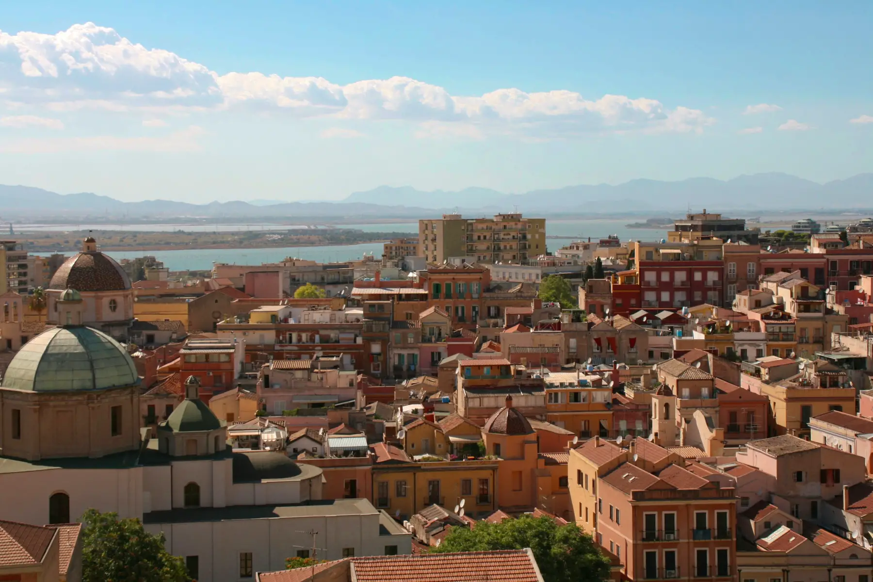 Skyline of Cagliari