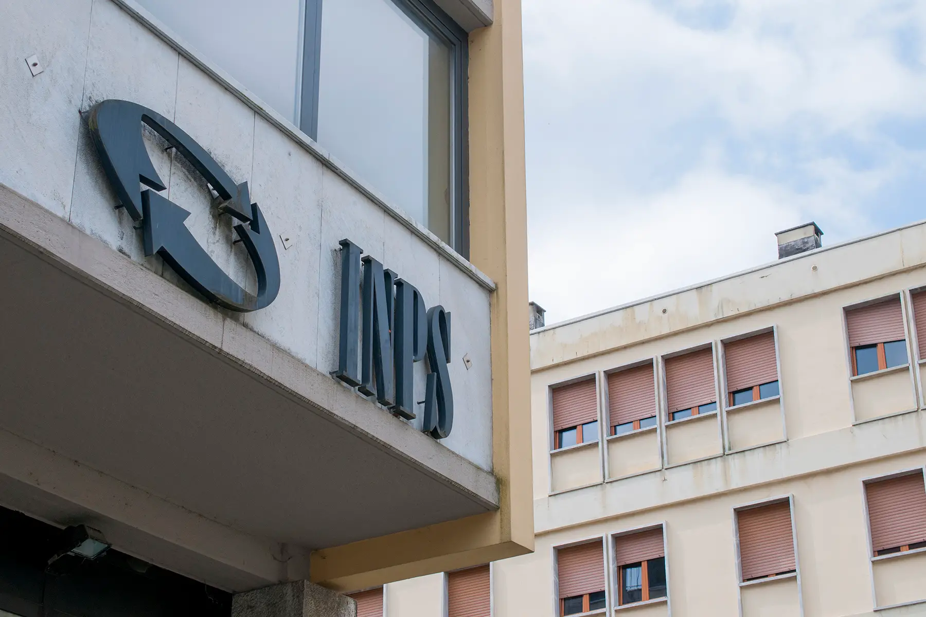 INPS building in Carrara, Italy.