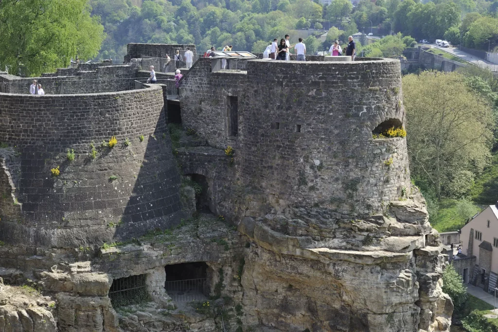 The Bock fortifications are now an UNESCO heritage site and is open to the public.