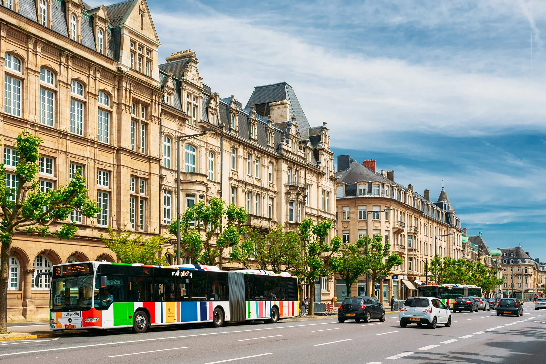 AVL bus in Luxembourg