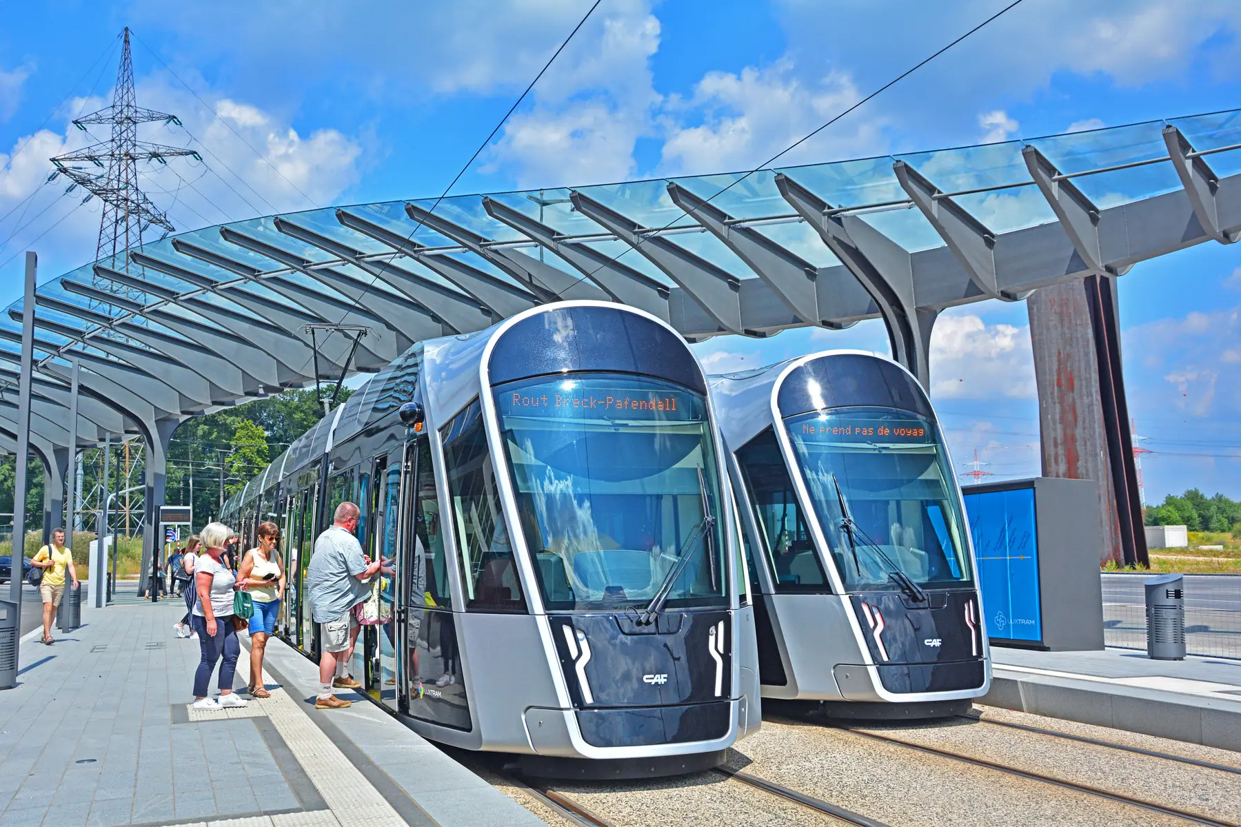 Trams in Luxembourg City