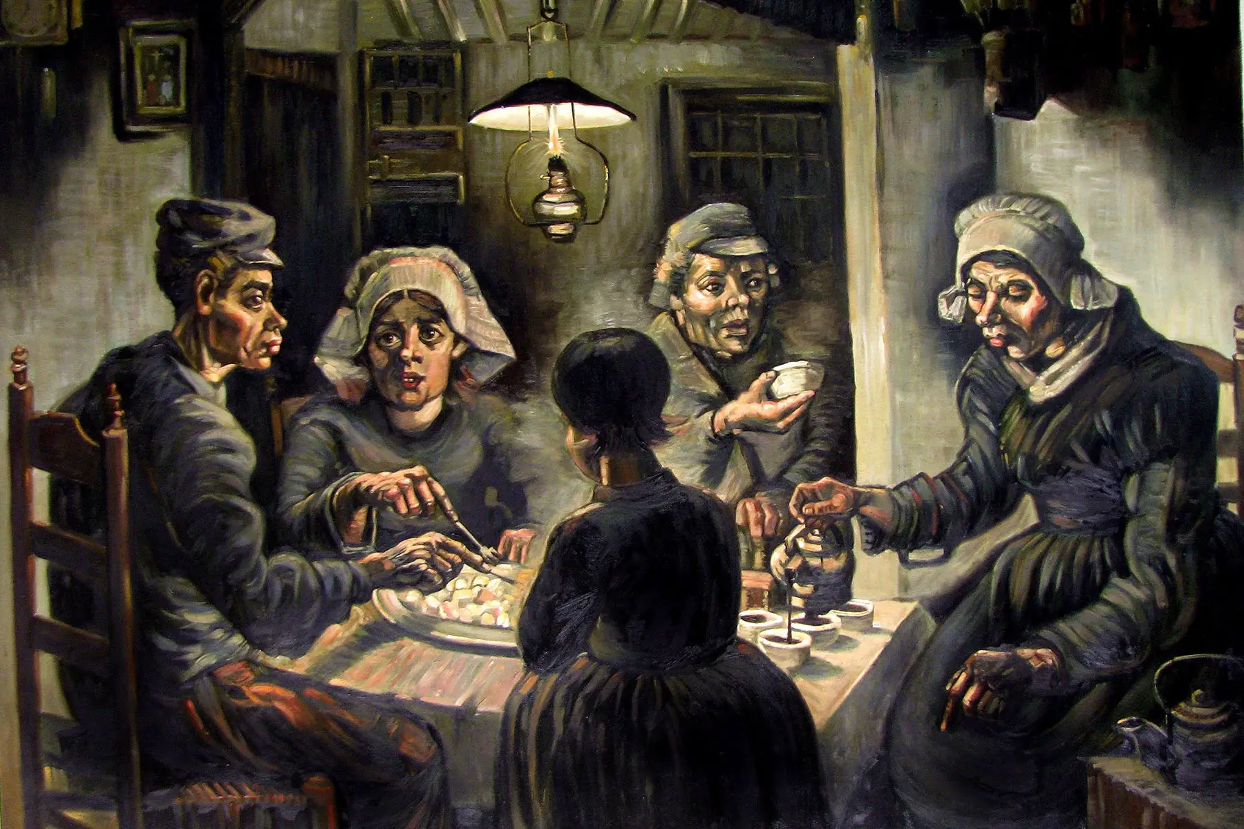 Vincent van Gogh's The Potato Eaters