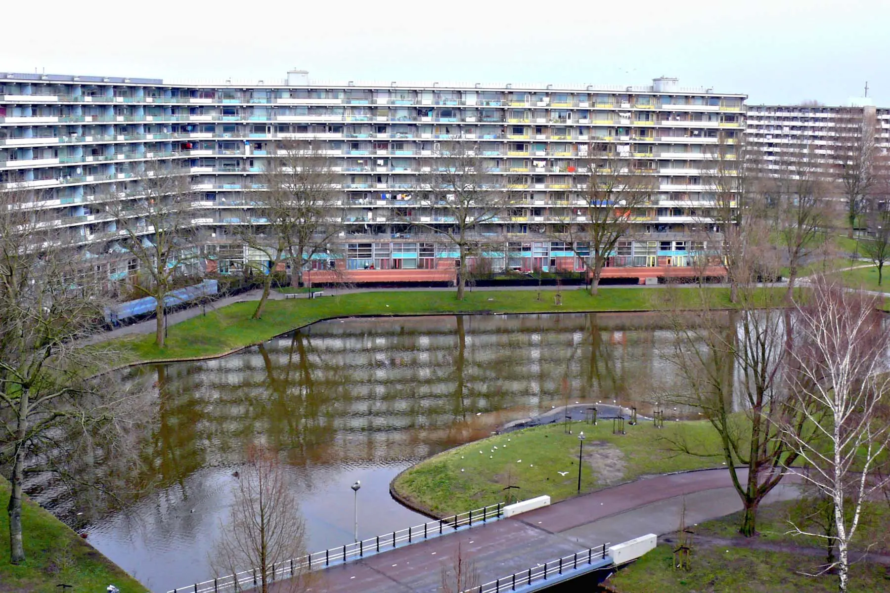 residential buildings in Bijlmer