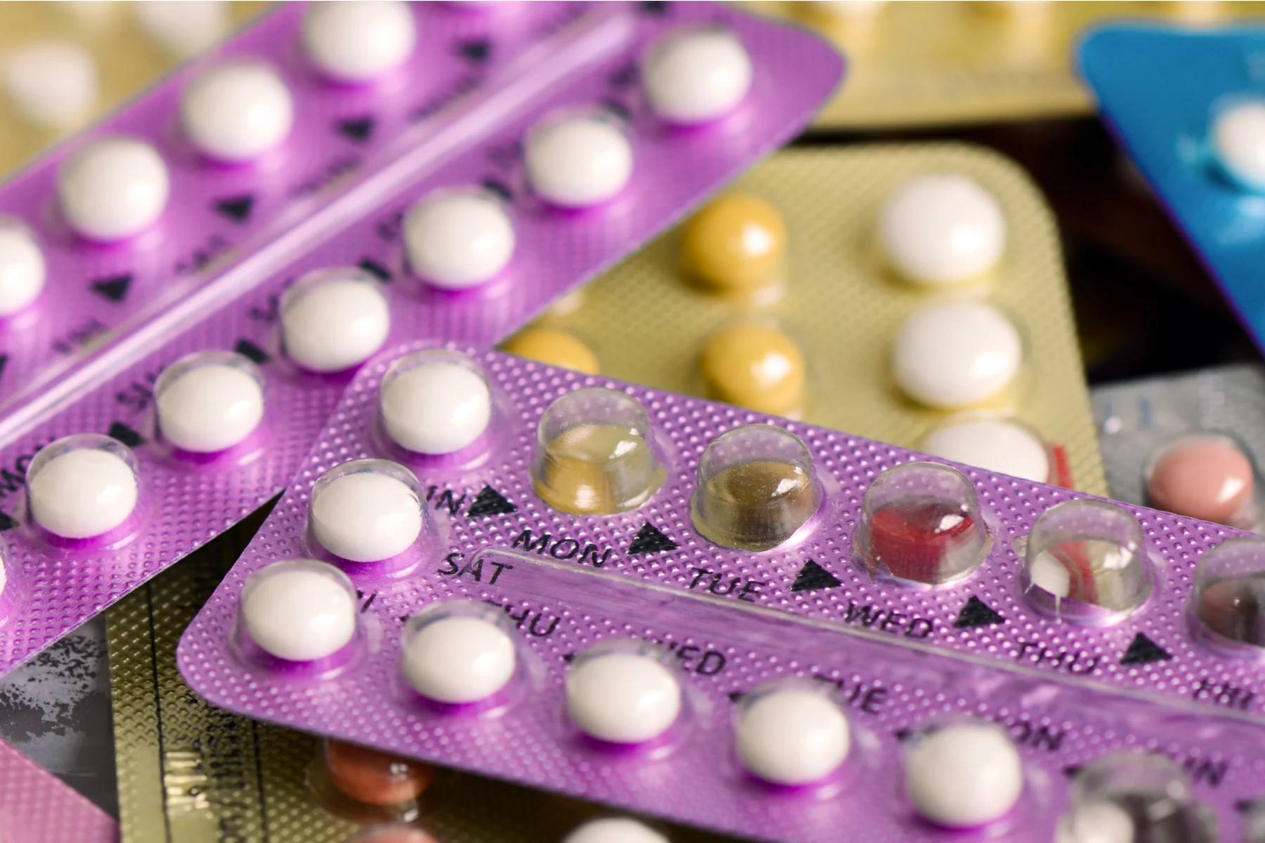 Contraceptive birth control pills