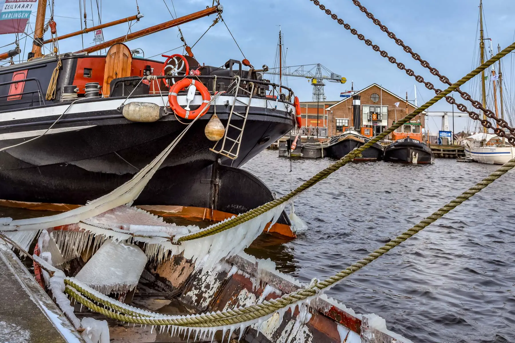 Den Helder port - relocations to Netherlands